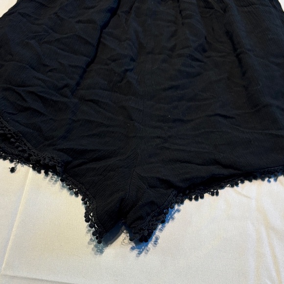 Romeo & Juliet Couture Charcoal Textured romper - Picture 8 of 11